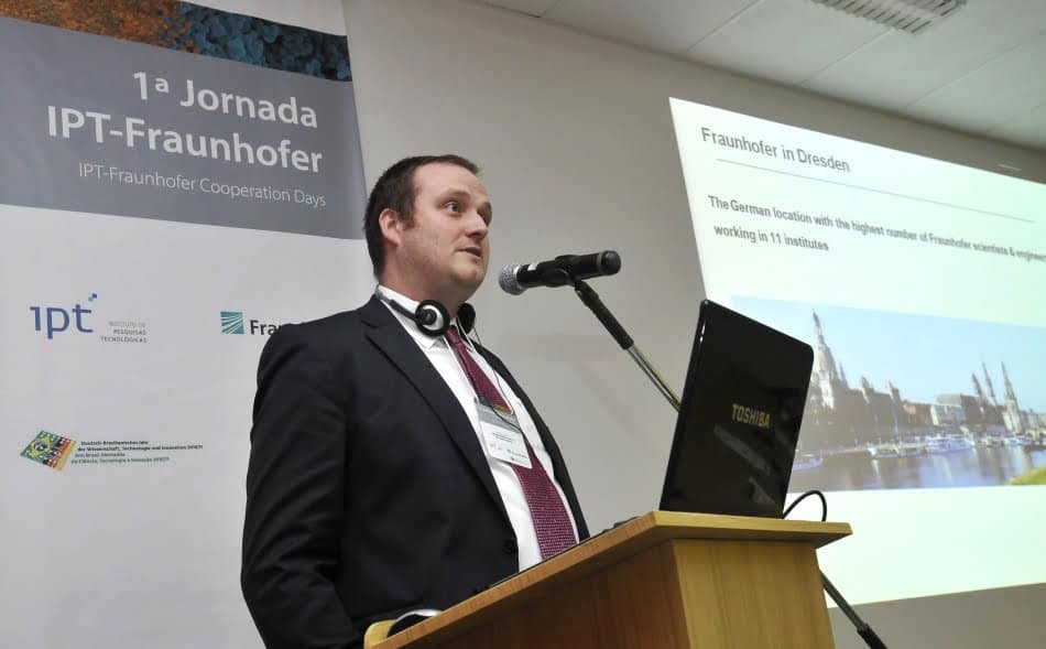 O físico Jörg Opitz falou sobre aplicação de partículas de nanodiamantes para a proteção contra a corrosão no alumínio