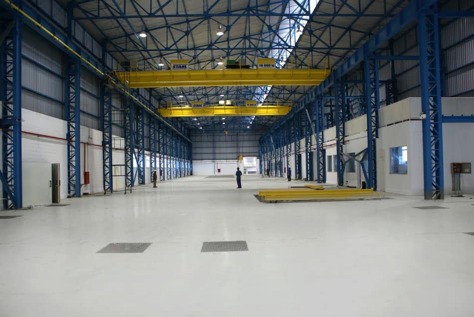 O novo prédio de ensaios de estruturas pesadas irá atuar no suporte técnico para a exploração e produção do petróleo do pré-sal. Foto: Agência Luz