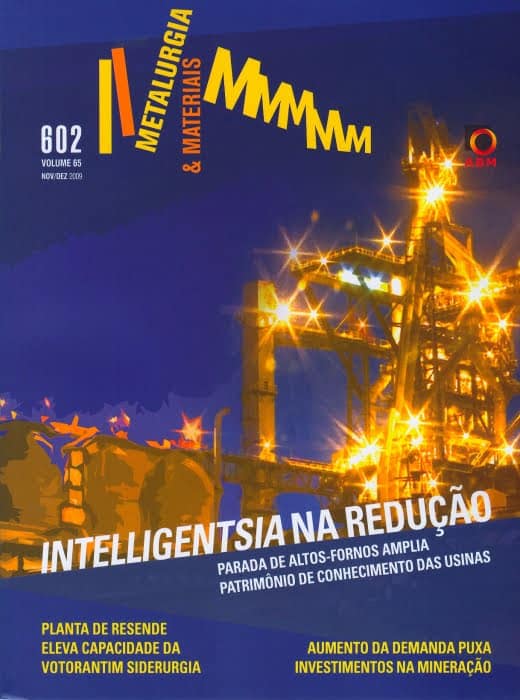 Capa da edi&ccedil;&atilde;o de nov-dez da Metalurgia & Materiais