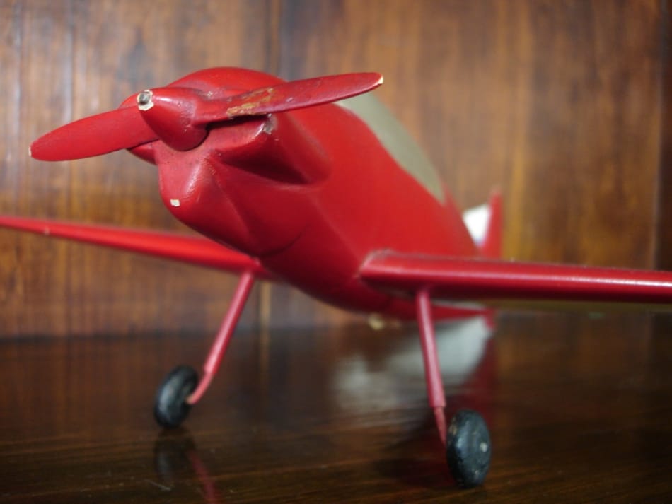 Protótipo de avião do IPT: modelo faz parte do acervo